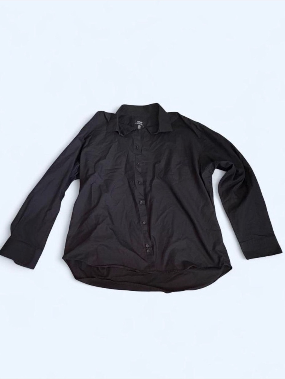 Alfani Black Men's Long-Sleeve Dress Shirt